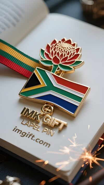 in998-Koning-Protea-Boekmerk-Die-Kode-van-Moed-Gegraveer-op-die-Suid-Afrikaanse-Vlag