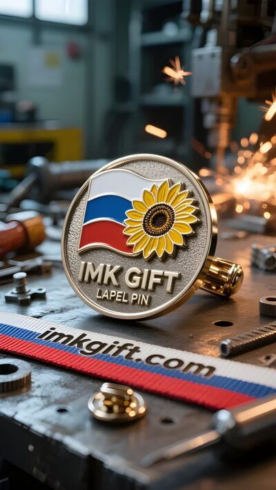 in995-Подсолнух-и-трехцветный-флаг-медаль-освещающая-будущее